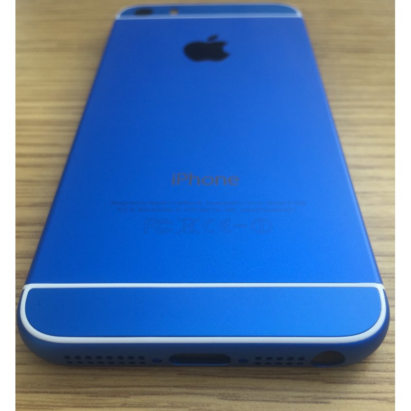 Корпус iPhone 5s в стиле iPhone 6 Blue